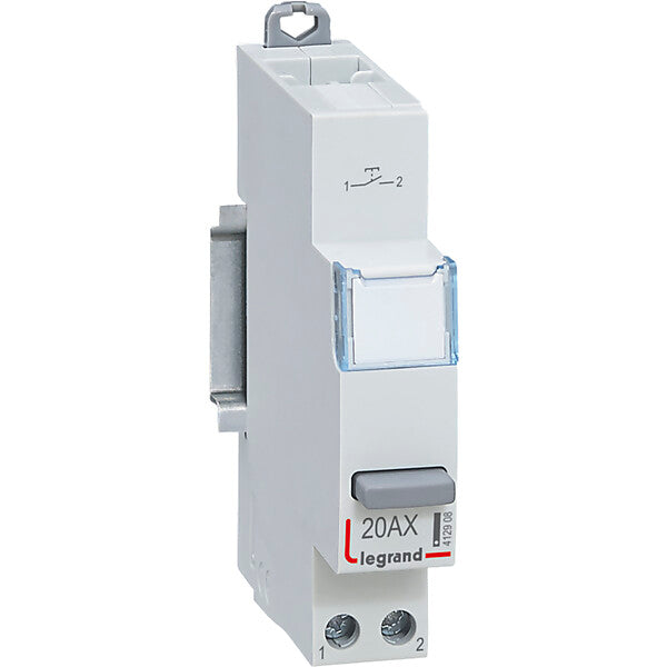 legrand Reiheneinbautaster 20A 1S+1Ö 230V Legrand 412911